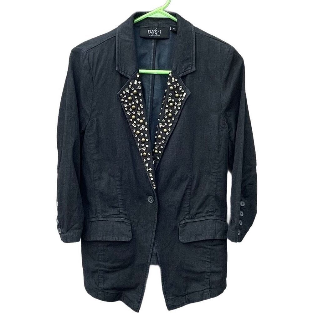 DASH by Kardashian  size 10 blazer  rhinestones decor